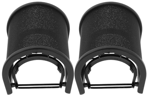 Levemolo 2 Stück Pack Mikrofon Popfilter Windschutz aus Zweilagigem Metallgewebe U Förmige Mikrofonabdeckung für Studioaufnahmen und Streaming Geräuschreduzierender Popschutz für