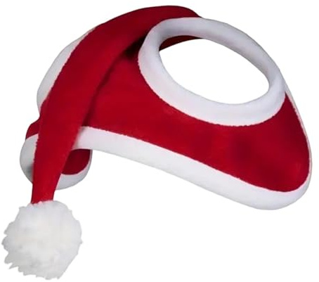 Wenoup Accesorios para Sombrero de Caballo Navideño, Invierno, Rojo, Festivales, Artículos para Fiestas, Fotos, Disfraces Navideños de Caballo, Toca