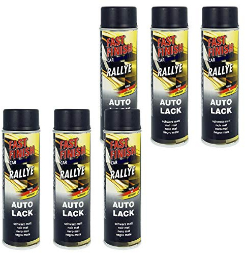Fast Finish Rallye Lack schwarz matt 500 ml