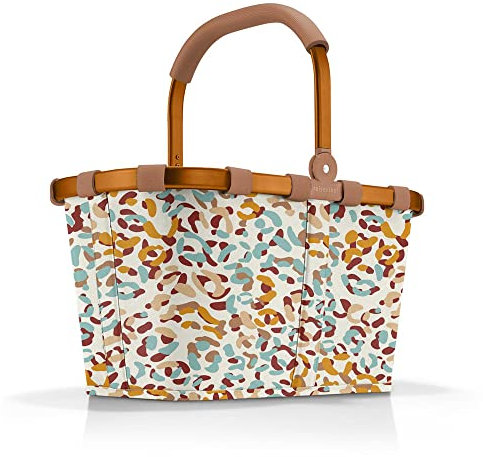 reisenthel carrybag safari sand– Stabiler Einkaufskorb mit viel Stauraum und praktischer Innentasche – Elegantes und wasserabweisendes Design