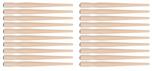 10-teiliges Dip Pen Set Federhalter Comic Dip Speedball Holzstifthalter für Kunstmalerei Englische Kalligraphie (Natürliche Holzfarbe)