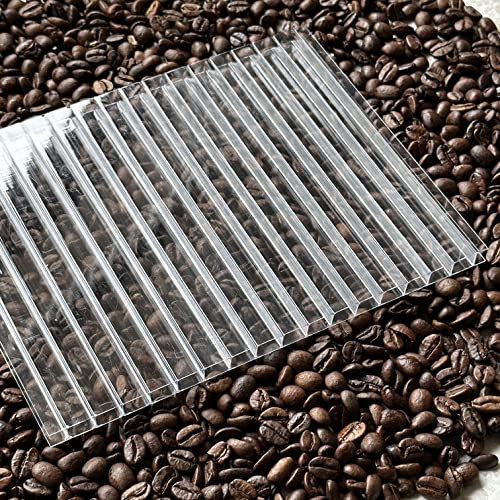 Löffert® Sonderposten | Ersatzplatten für Gewächshaus | Polycarbonat | Stegplatten | 4mm - 6mm - 8mm - 10mm | Standardgrößen & Zuschnitt auf Maß (6mm | 10 Stück | 1500x605mm)