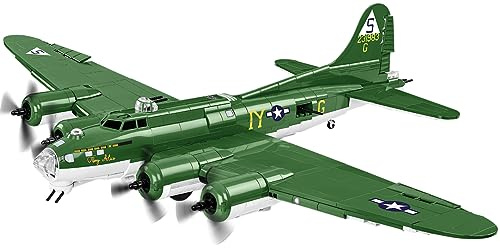 COBI Boeing™ B-17F Flying Fortress™ „Mary Alice“, Maßstab 1:48, 1232 Teile | Bedruckt, Boeing™-Lizenz, 2 Figuren, bewegliche Propeller, zu öffnende Bombenschächte, Plakette, hergestellt in der EU, ab 10