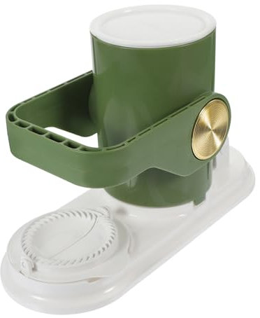 DECHOUS Dumpling Presser and Wrapper Maker Reusable Kitchen Gadget for Easy Dumpling Dough Pressing Green Color Ergonomic Design for Home Use