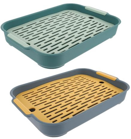 DOITOOL 2stücke Kaninchentöpfchen Praktisch Für Kaninchen Hamster Meerschweinchen Waschbar Bunny Toilette Haustier Käfig Toilette Geruchsfrei