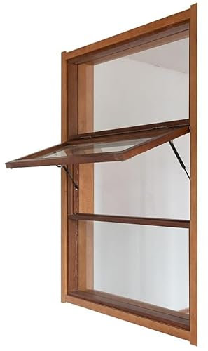 HJLKDYM Konzession Markise Fenster Mit Weg Geländer, Spülen Berg Konzession Stand Portion Fenster Weg, Glas Fenster Mit Sperren Handhaben(60x80cm)