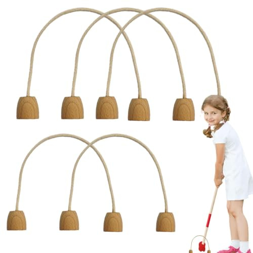 Indoor Croquet Wickets - 5pcs Soft Cotton Arches For Backyard And Lawn Games | 7.08x5.9in Flexible Croquet | Safe Annd Fun Activity Set For Kids, Families, And Indoor Play Areas