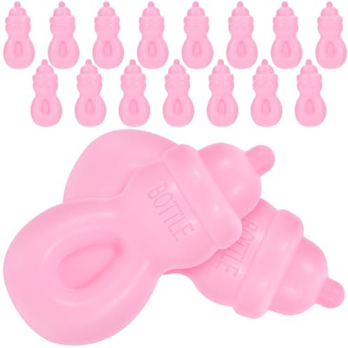 ifundom 20 Stück Puppenflaschen Teilig für Babypuppen Spielzeugzubehör Sicher und Langlebig für Rollenspiele Kreativität und Vorstellungskraft