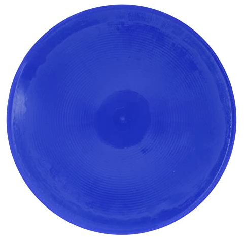 Adfaga Sportboden-Punktmarkierungen, helle Farbe, Flache Scheibenmarkierung, hochfeste, langlebige PVC-Punktmarkierungen für Tennis, Fußball, Badminton, Training, Spielplatz, Klass (Blau)