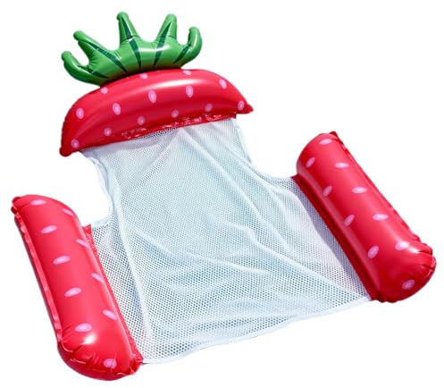 Adult Pool Floats | Faltbare Wasserliege im Fruchtdesign | Aufblasbare Wasser-Floats für Erwachsene,See, Fluss, Garten, Terrasse, Party, Sonnenbaden im Freien