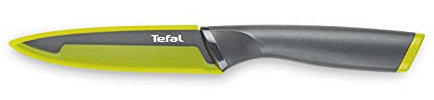 Tefal Fresh Kitchen Universalmesser 12 cm, Edelstahl, Anthrazit/Gelb, cm, 33 x 10 x 3.3 cm, 1 Einheiten