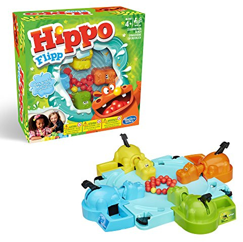 Hasbro Gaming 98936398 - Hippo Flipp Kinderspiel