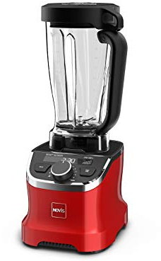 Novis ProBlender 880L, högpresterande mixer, röd