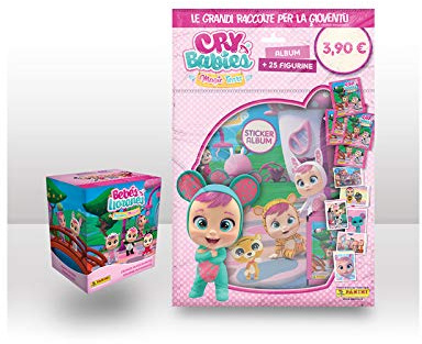 Figurine Panini Cry Babies Magical Tears Super Pack [Album + 41 Bustine]