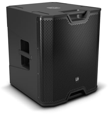 ICOA SUB Woofer PA 38.1 cm ICOA Active Powered Subwoofer Bass Reflex 2400W LD Systems