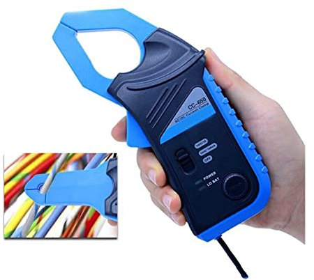 Xiaozhoukeji Accessori for oscilloscopio Sonda del misuratore di Morsetto CC-65 / CC-650 AC e Dc. Morsetto Corrente 65A / 650A (Size : CC-650 650A)