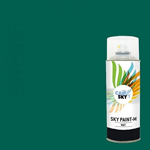 CARSKY Sprühfarbe Sprühlack RAL Grün Opal 6026 matt 400ml