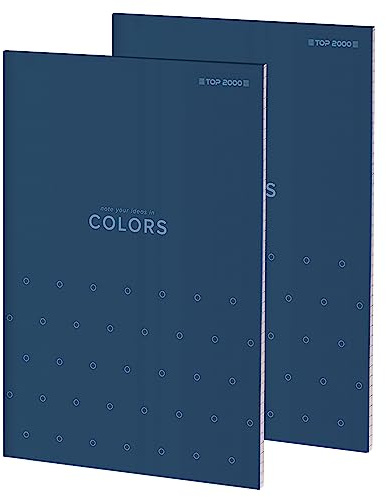 Top-2000 Notizblock/Briefblock A4, kariert, 100 Blatt, 1 Stück