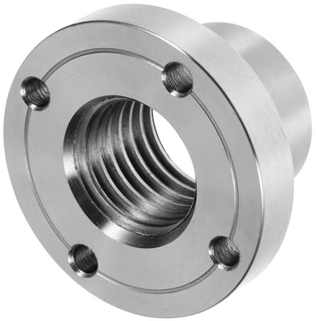 Homoyoyo Mandrin à Plaque Frontale En Acier 2 Pouces Fileté 1-8 Pas Pour Tour à Bois, Outil Et Accessoire De Travail Du Bois Polyvalent, Adaptateur Pour Usage Professionnel Et Amateur