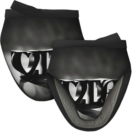 Love Font - Guantes de horno con estampado de fuente de calor, mini guantes de silicona resistentes al calor, 1 par de agarres de cocina para hornear