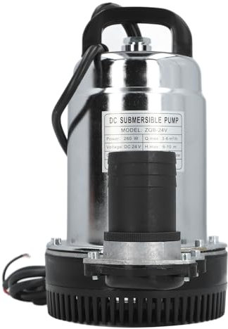 Solar Powered Water Solar DC24V 260W High Lift Solar Deep Well Submersible Pump with 1in 1.5in 2in Outlet Connector for Farm