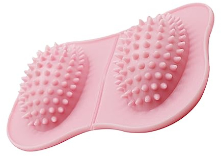 Fußmassagegerät aus Pvc, Flexibel, Klein und Leicht, Rosa für Yoga | Fußsohlenmassage, Fördert die Durchblutung, Lindert Müdigkeit, für Gelenkdehnung und Alltag