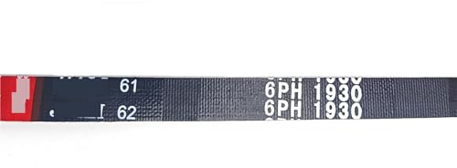 6PH1930 Gummi-Antriebsriemen, Trocknertrommel, PH-Riemen, Ersatzteile for Wäschetrockner, kompatibel mit Electrolux(6PH1930-1pc)
