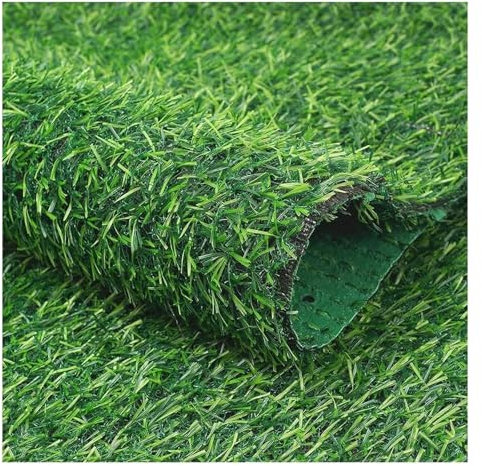 NXSLONE Gazon Synthétique,Gazon Artificiel, Rouleau de Gazon synthétique de qualité supérieure, Tapis/Tapis/Tapis de Gazon Artificiel d'aspect Naturel de qualité supérieure for Le Jardin(0.02X1X10m)