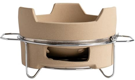 Colcolo Piano Cottura a Carbone, Griglia per Barbecue, Piano Cottura Vecchio Stile Portatile Compatto Multifunzionale da Campeggio per BBQ Picnic, M