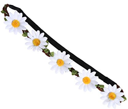 FRCOLOR 5stücke Hawaiianischer Sonnenblumen Blumenstirnband Blumenhaarband Sonnenblumenkranz Blumenkranz Haarschmuck Aus Blumen Für Strandparty Und Events