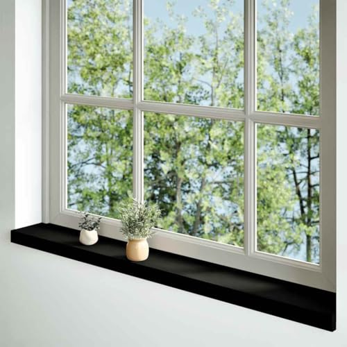 Generico Davanzali 2 pz Marrone Scuro 160x15x2 cm Legno Massello Rovere,Marrone,8.75kg,4009172