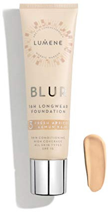 LUMENE BLUR FOUNDATION 3 FRESH APRICOT 30ML