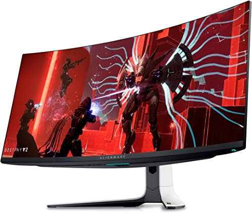 Alienware AW3423DW 34 Zoll WQHD (3440x1440) 21:9 1800R Curved Gaming Monitor, 175Hz, QD OLED, 0.1ms, NVIDIA G-SYNC Ultimate, 99.3% DCI-P3, HDR400, DP, 2x HDMI, 5x USB, 3 Jahre Garantie