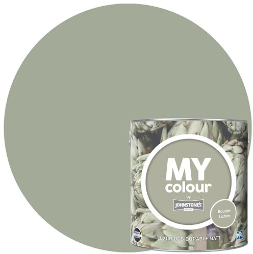 MY colour by Johnstone's - Luxurious Durable Matt - Boulder Lichen - Colour Intense Technology - 2.5L