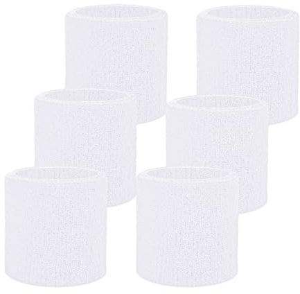 Fecawd Wristbands Sweatbands for Men & Women, Breathable Tennis Wrist Bands