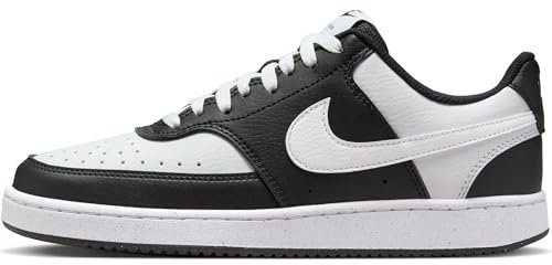 Nike Damen Court Vision Lo Nn Sneaker, Black/White, 40 EU