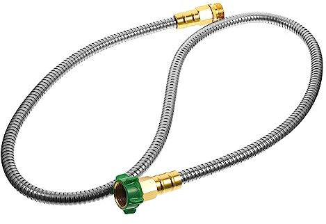 ANDRESLAD Connettore Per Flessibile Da Inossidabile Da Flessibile Resistente e Antileak Per Irrigazione e Giardinaggio