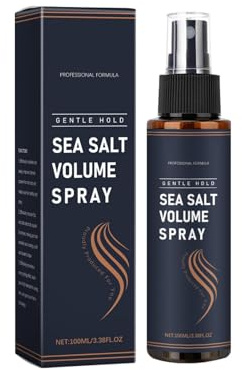 Sea Salt Spray, Texturisant Au Sel Pour Un Style Coiffé -Décoiffé - Spray Eau de Mer Cheveux Bio - Spray Coiffant Texturisant - Parfum Frais Marin, Cheveux, Parfum Cheveux, Laque Cheveux (1PC)