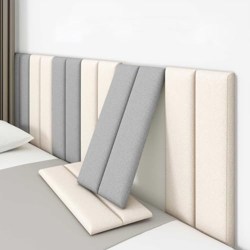 Lot de 4 coussins muraux anti-collision pour enfants - Panneaux en mousse rembourrés - Vert foncé - Autocollants muraux 3D isolants