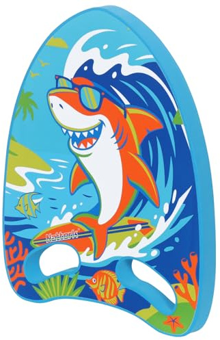 Nattork Schwimmbrett Kinder & Erwachsene, Schwimmhilfe Trainingsausrüstung Kickboard mit Griffmulden für Kinder ab 3-6 Schwimmboard