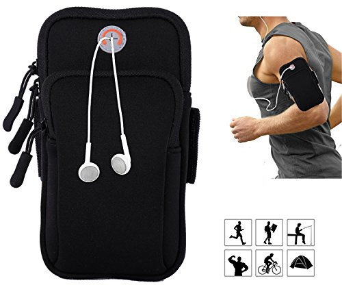 Veriya Running Armband mobile Phone Holder 5.7 - Black