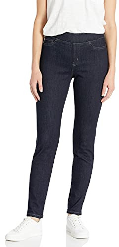 Amazon Essentials kvinnors stretch pull-on jegging (finns i plusstorlek), sköljd, 10 lång