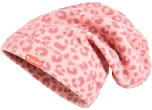 Playshoes Bambini Unisex Pile-Mütze Wintermütze, Berretto Leo, 53cm