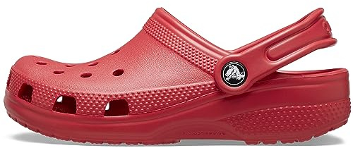 Crocs Classic Clog T, Zoccoli Unisex - Bambini e ragazzi, Varsity Red, 25/26 EU
