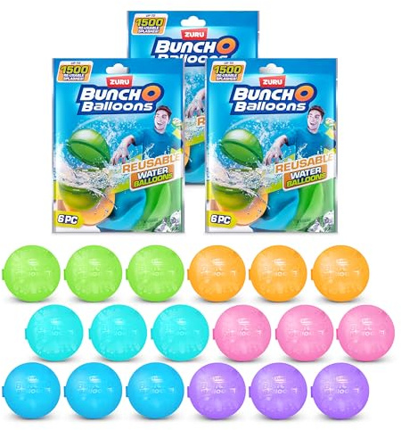 Bunch O Balloons Reusable Water Balloons 18 Pack by ZURU