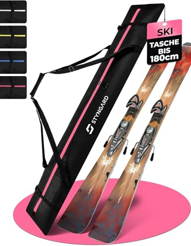 STYNGARD skitasche 180 cm [bis 180 cm] - Skisack 180 cm aus robustem Material - Modell Aspen