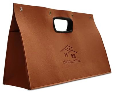 Werkzeugtasche für Grill Zubehör | Grillbesteck Aufbewahrungstasche | Aufbewahrung Grillzubehör | Werkzeugaufbewahrung zum Grillen | Grill Geschenke für Männer (Material: Verdicktes Filztuch)