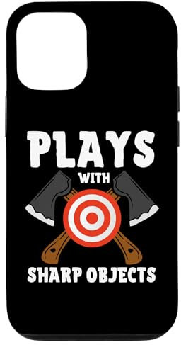 iPhone 13 Pro Axe Throwing Design For Men Women Ax Throwing Lover Case