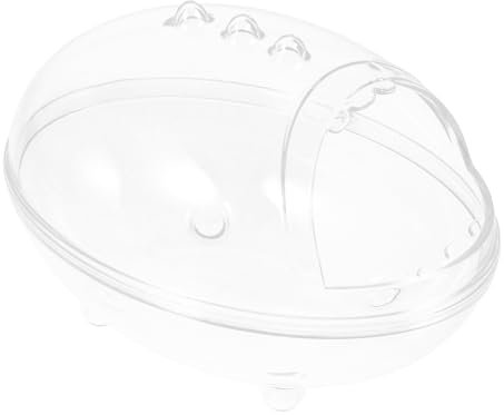 Sosoport Hamster Sandbad Box Transparentes Badezimmer Für Kleine Haustiere Für Sandbäder Und Hygiene Leicht Zu Reinigen Und Pflegen Für Hamster Chinchillas Und Zwerghamster