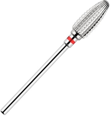 BNG Fraise 5 en 1 pour ongles en gel, ponceuse métal dur pour ongles acrylique, foret électrique professionnel 3/80 cm, embouts acier tungstène, outils manucure, pédicure
